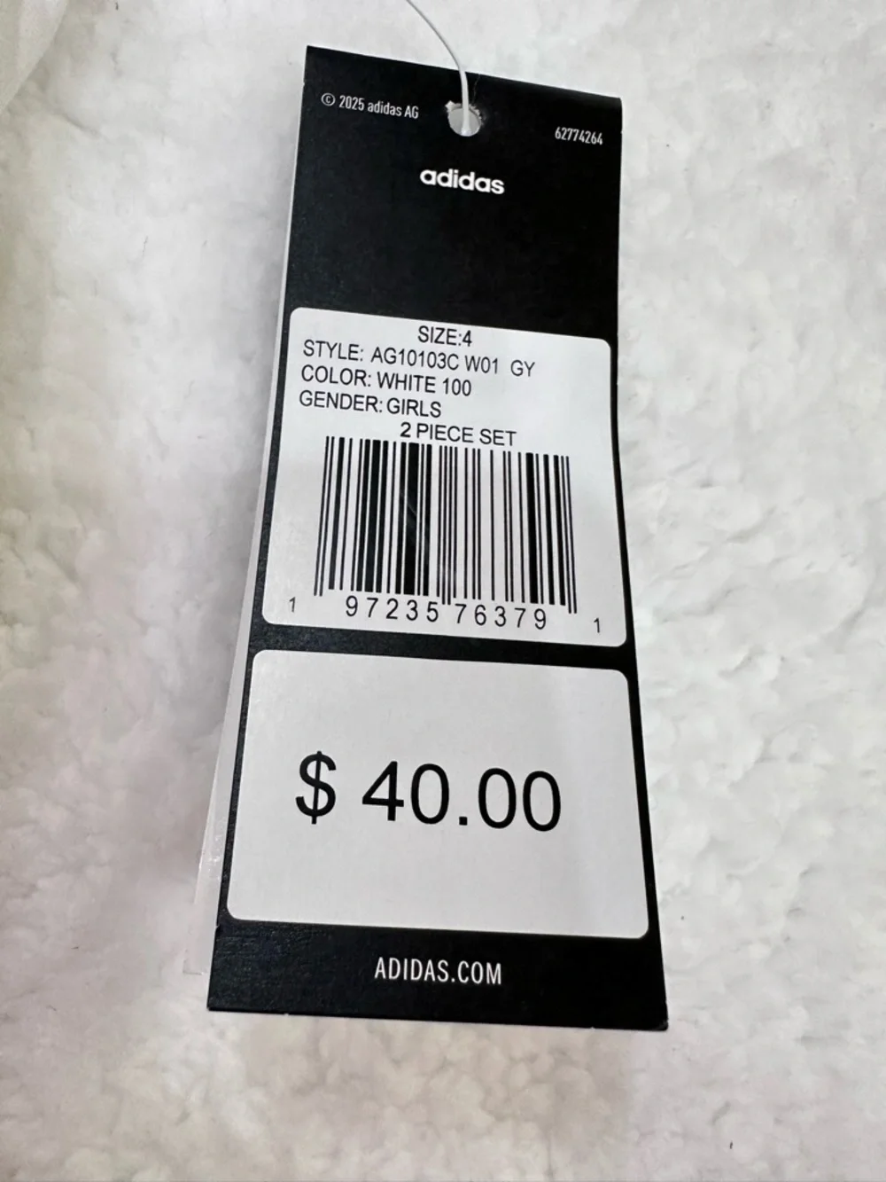 Girl’s Adidas Short Set